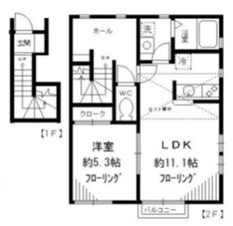 プレミール.K.の物件間取画像